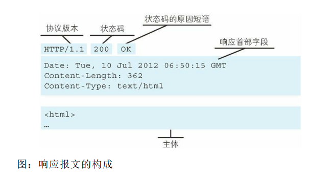 响应报文的构成